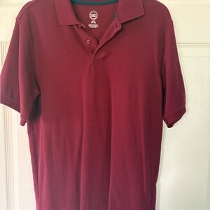 Wonder Nation Deep Red Polo Shirt